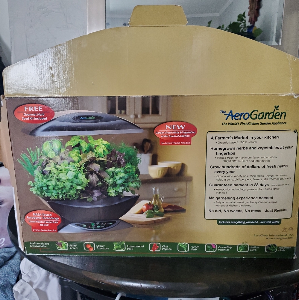 ORGANIC AEROGARDEN STARTER KITS & SYSTEM!